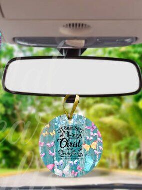 SALE!! 3 FOR $15.00 Christian Air Fresheners Custom